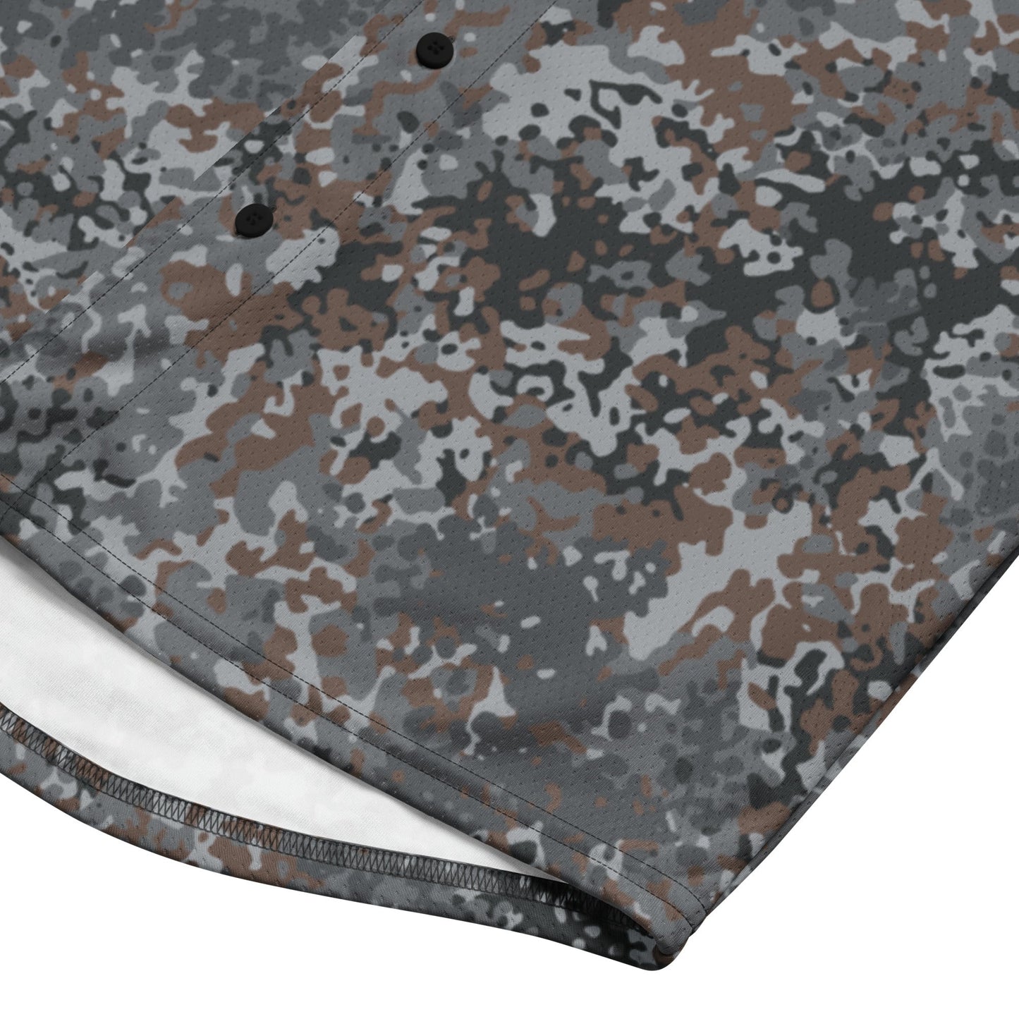 German Flecktarn Urban CAMO Unisex Baseball Jersey