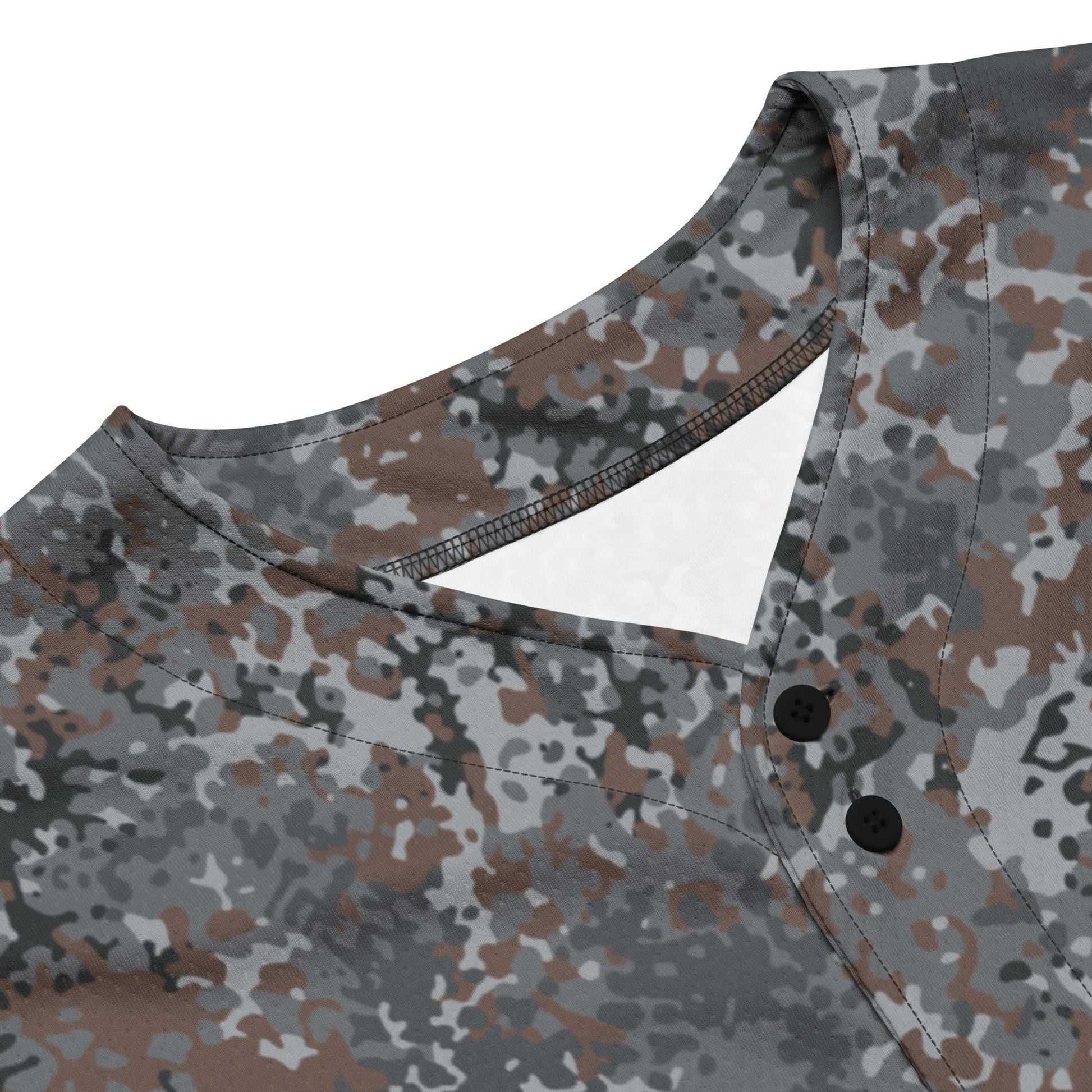 German Flecktarn Urban CAMO Unisex Baseball Jersey