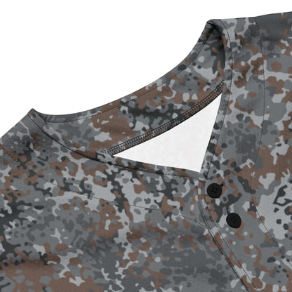 German Flecktarn Urban CAMO Unisex Baseball Jersey