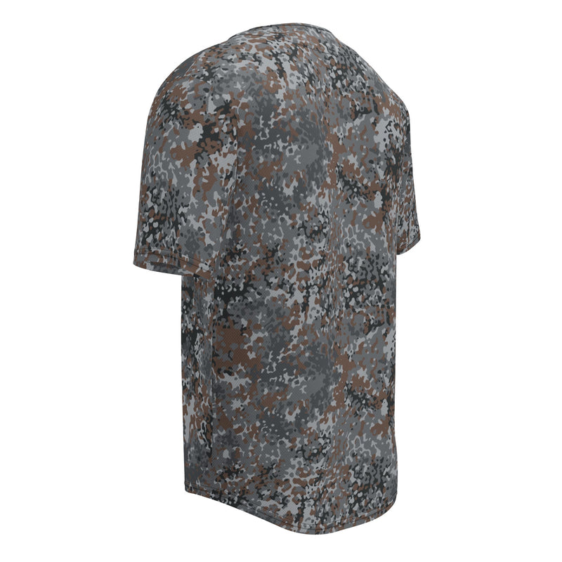 Flecktarn Bundeswehr Urban CAMO Unisex Baseball Jersey