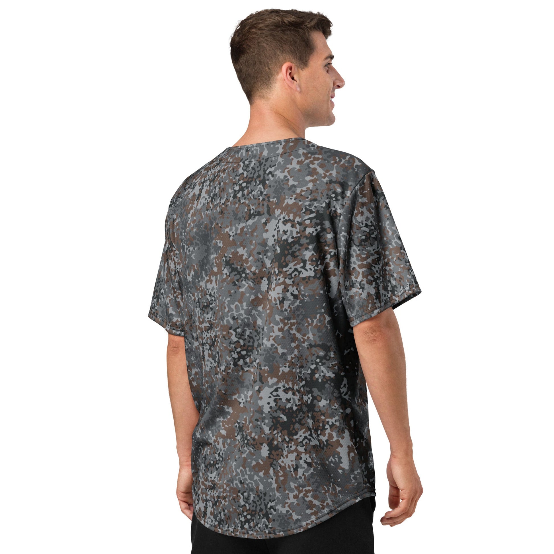 German Flecktarn Urban CAMO Unisex Baseball Jersey