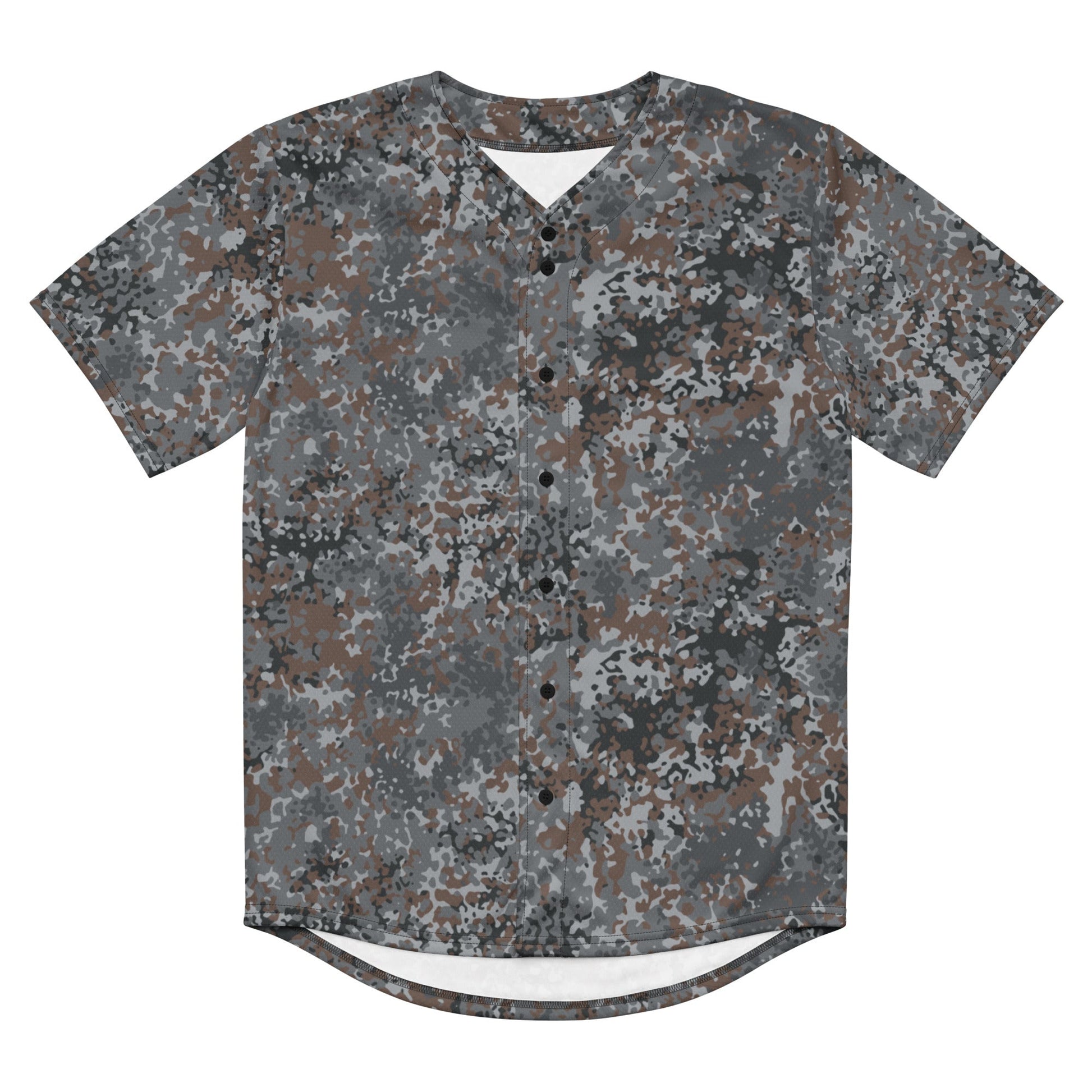 German Flecktarn Urban CAMO Unisex Baseball Jersey