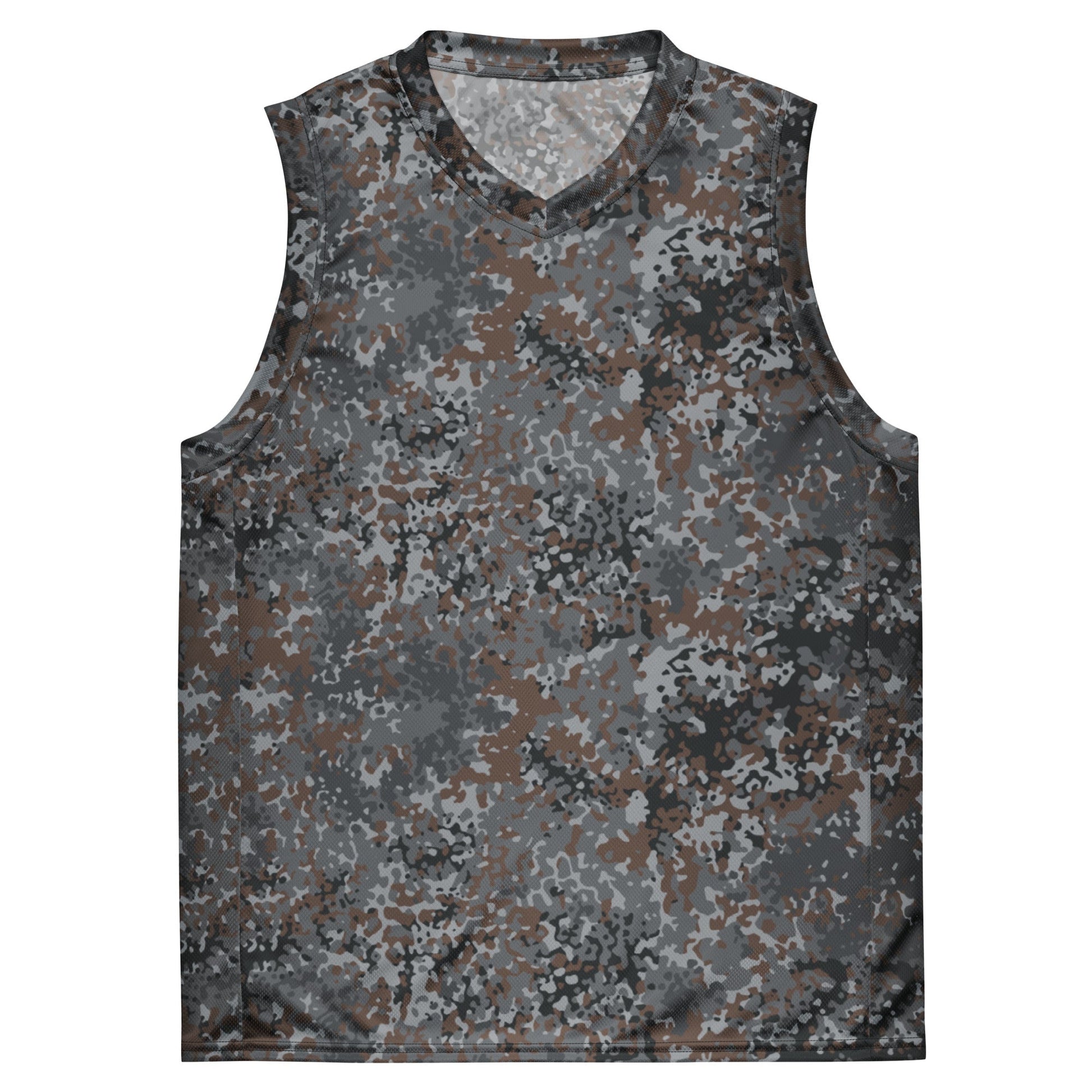 German Flecktarn Urban CAMO Unisex Basketball Jersey