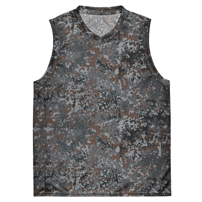 German Flecktarn Urban CAMO Unisex Basketball Jersey