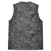 Flecktarn Bundeswehr Urban CAMO Unisex Basketball Jersey