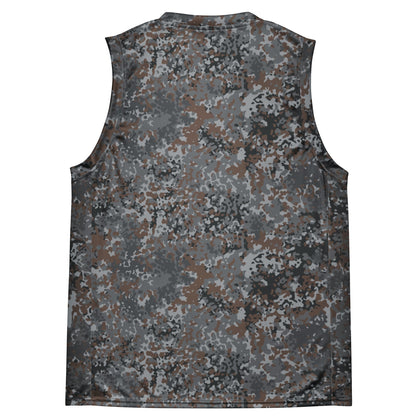 German Flecktarn Urban CAMO Unisex Basketball Jersey