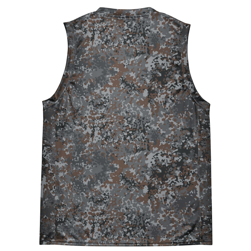 Flecktarn Bundeswehr Urban CAMO Unisex Basketball Jersey