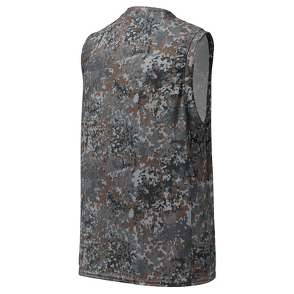 German Flecktarn Urban CAMO Unisex Basketball Jersey