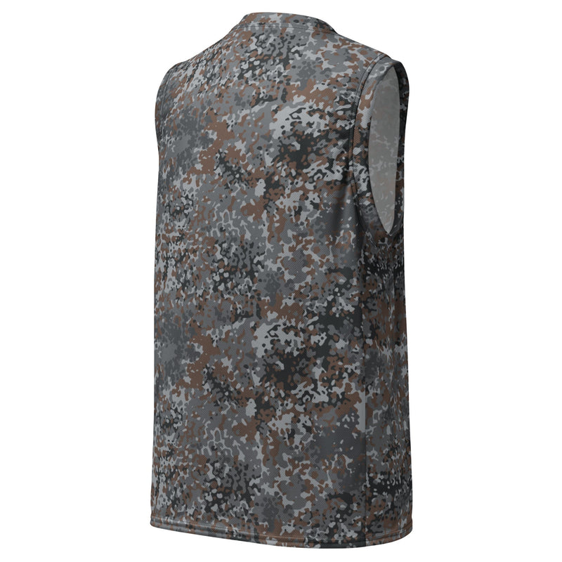 Flecktarn Bundeswehr Urban CAMO Unisex Basketball Jersey