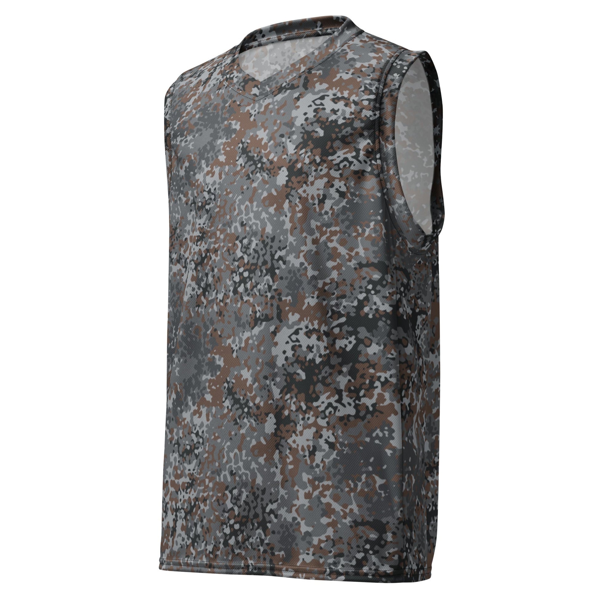 German Flecktarn Urban CAMO Unisex Basketball Jersey