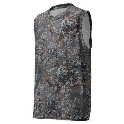 German Flecktarn Urban CAMO Unisex Basketball Jersey