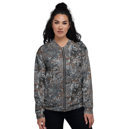German Flecktarn Urban CAMO Unisex Bomber Jacket