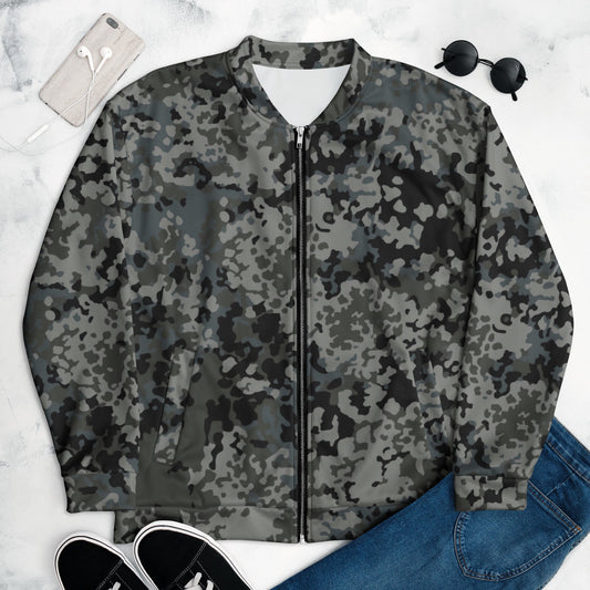 German Flecktarn Urban CAMO Unisex Bomber Jacket - Jackets