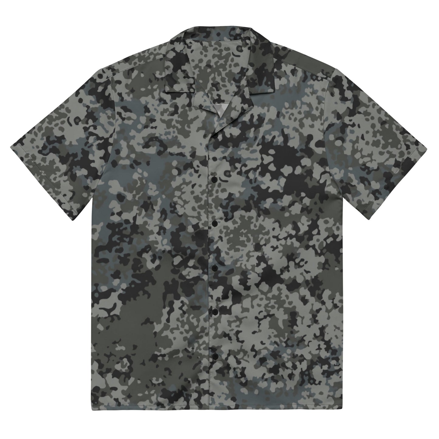 German Flecktarn Urban CAMO Unisex button shirt - 2XS - Button Shirts