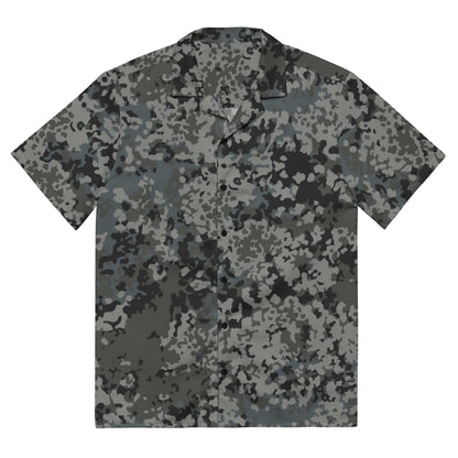 German Flecktarn Urban CAMO Unisex button shirt - 2XS - Button Shirts