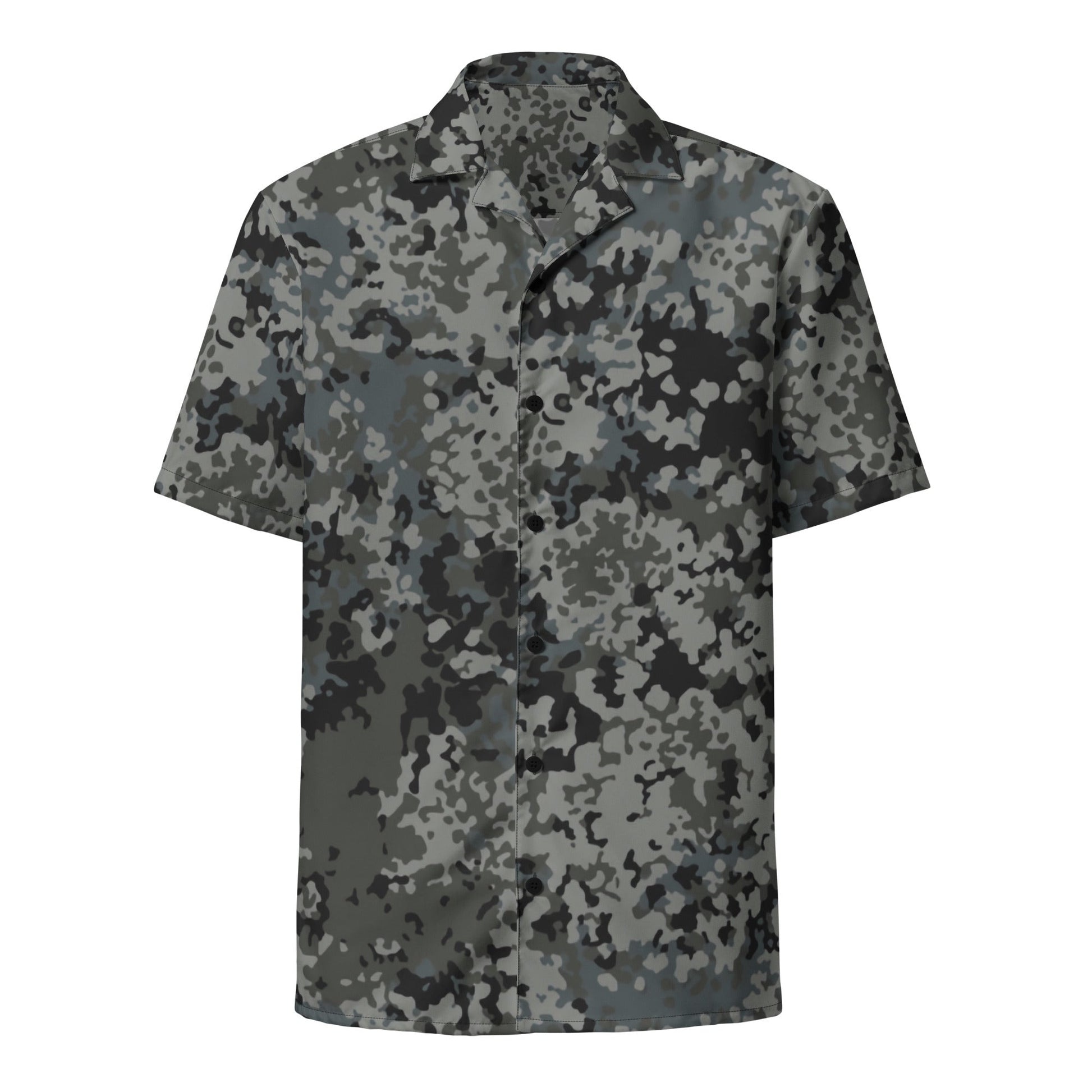 German Flecktarn Urban CAMO Unisex button shirt - Button Shirts