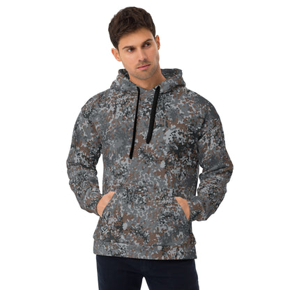 German Flecktarn Urban CAMO Unisex Hoodie - 2XS