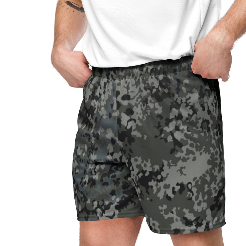 Flecktarn Bundeswehr Urban CAMO Unisex Mesh Shorts