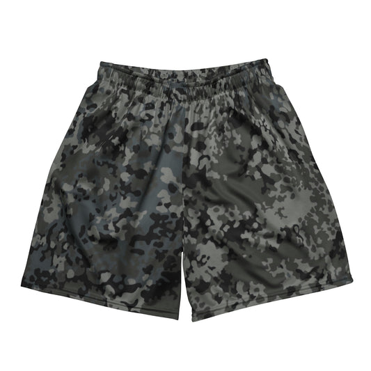 German Flecktarn Urban CAMO Unisex mesh shorts - 2XS - Mesh Shorts