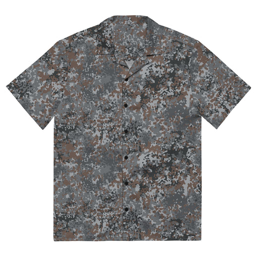 Flecktarn Bundeswehr Urban CAMO Unisex Short-Sleeve Button Shirt - Button-Up