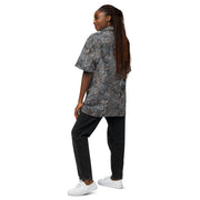Flecktarn Bundeswehr Urban CAMO Unisex Short-Sleeve Button Shirt
