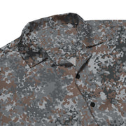 Flecktarn Bundeswehr Urban CAMO Unisex Short-Sleeve Button Shirt