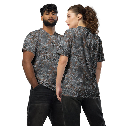 German Flecktarn Urban CAMO Unisex Sports Jersey - 2XS