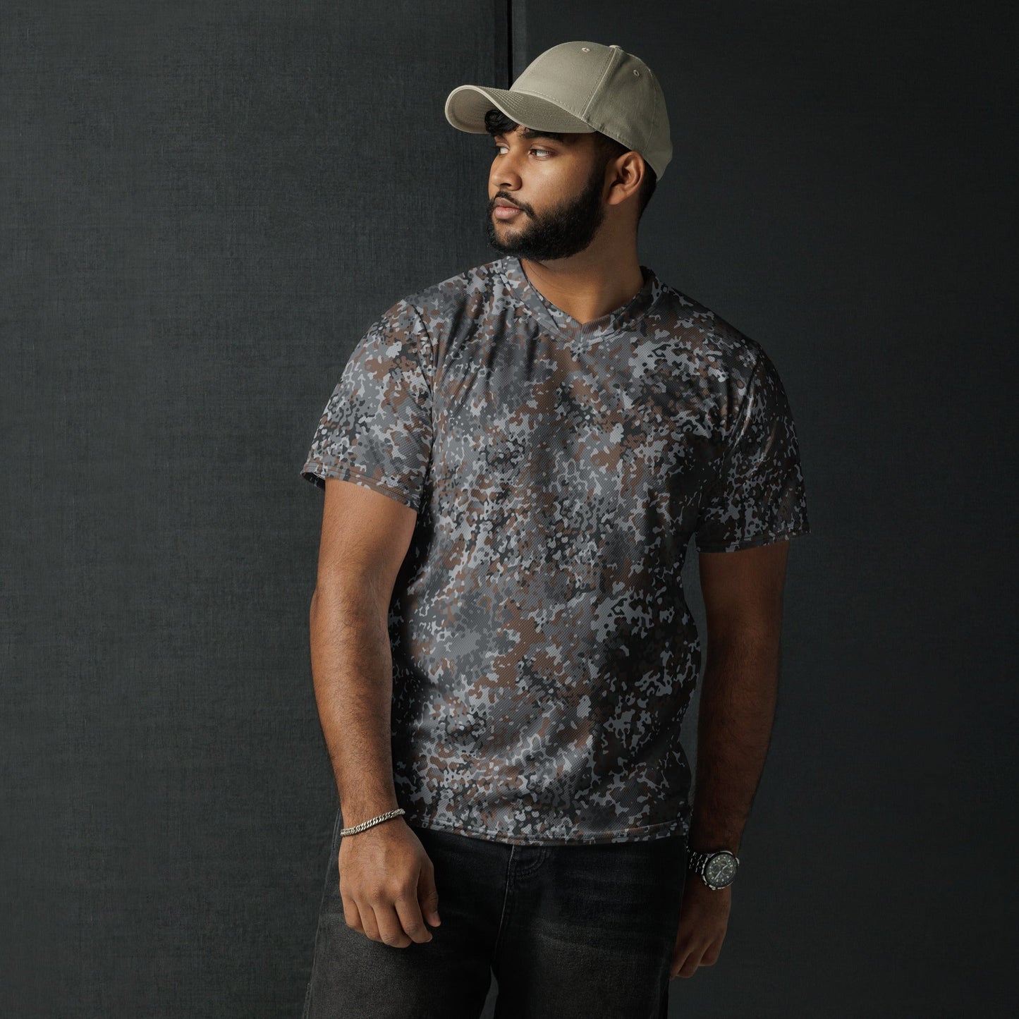 German Flecktarn Urban CAMO Unisex Sports Jersey