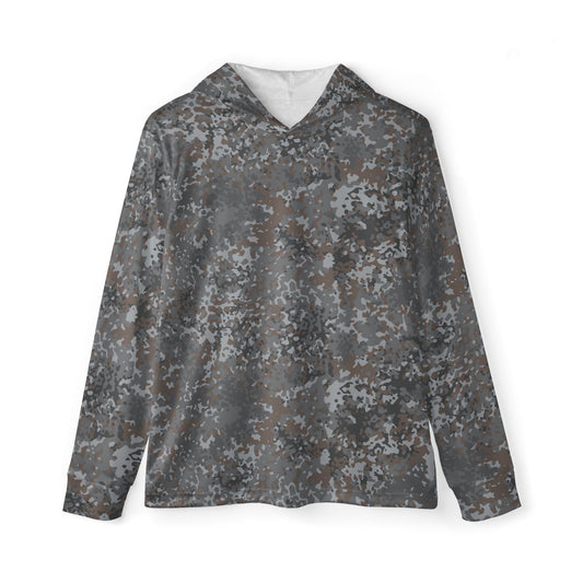 German Flecktarn Urban CAMO Unisex Sports Warmup Hoodie - XS