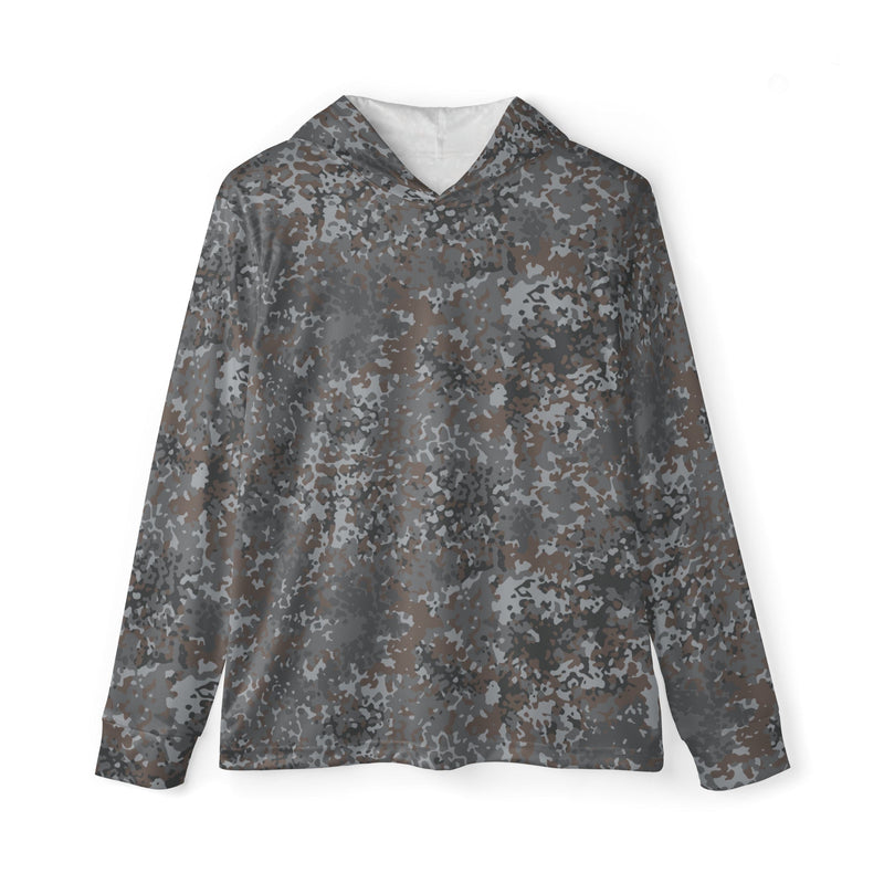 Flecktarn Bundeswehr Urban CAMO Unisex Sports Warmup Hoodie - XS