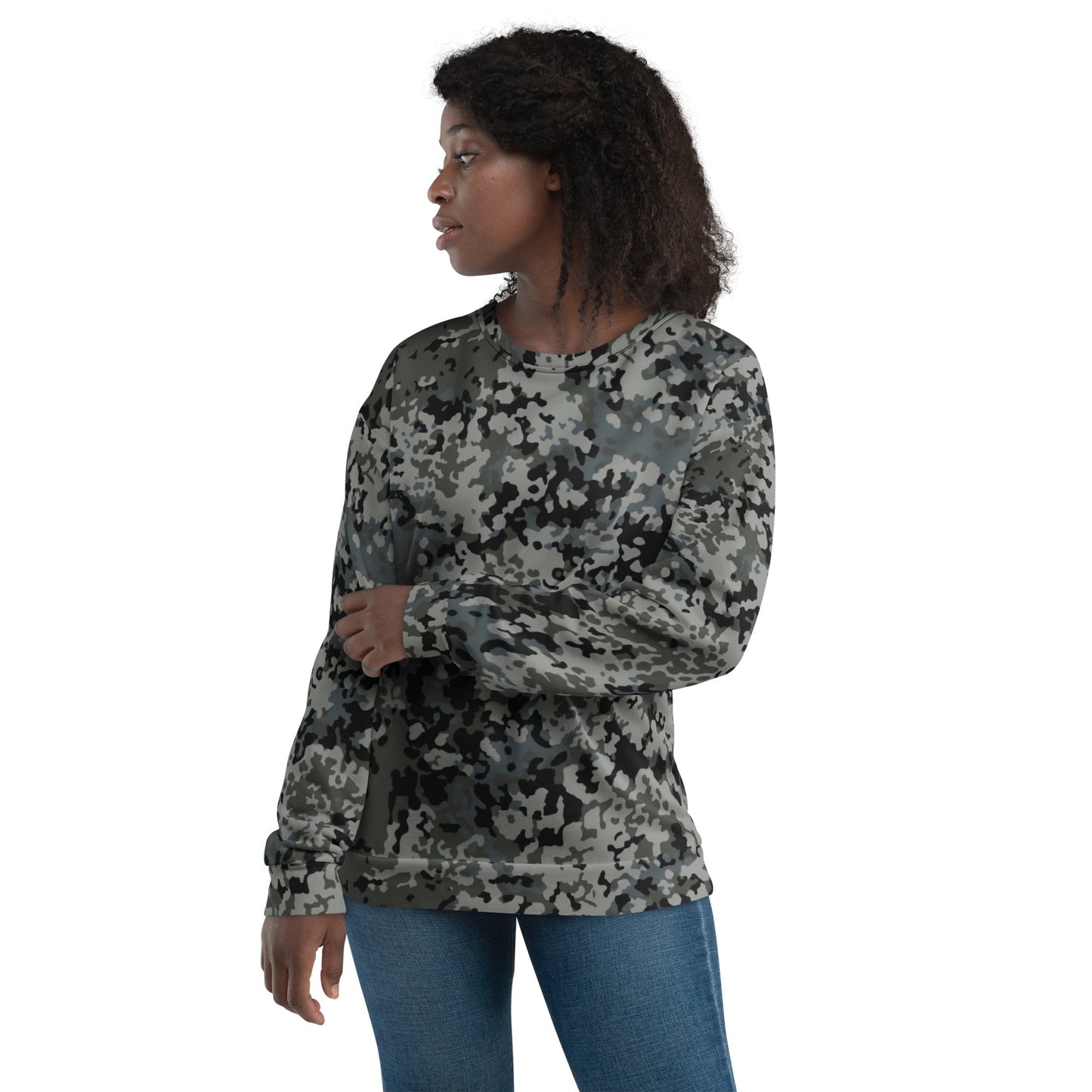 German Flecktarn Urban CAMO Unisex Sweatshirt - Sweatshirts
