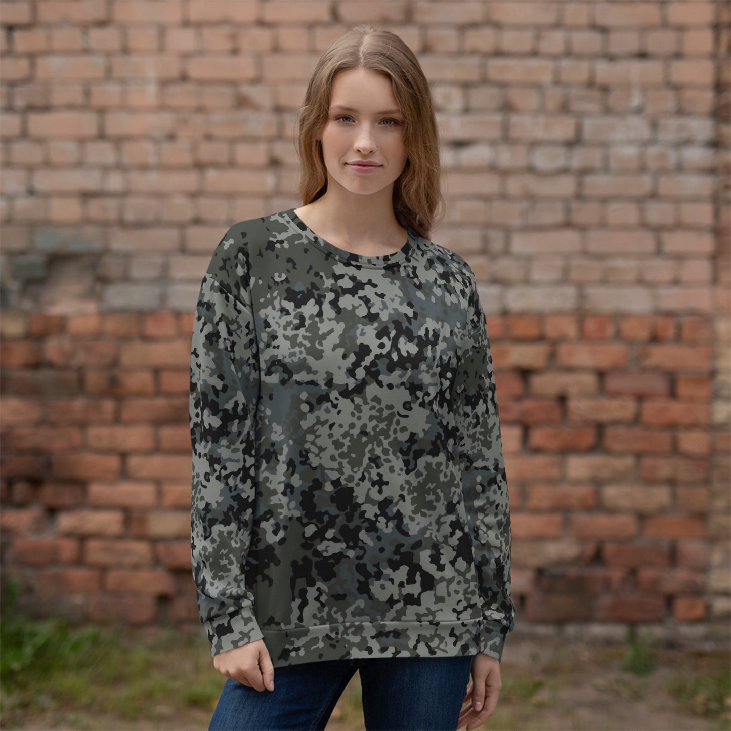 German Flecktarn Urban CAMO Unisex Sweatshirt - Sweatshirts