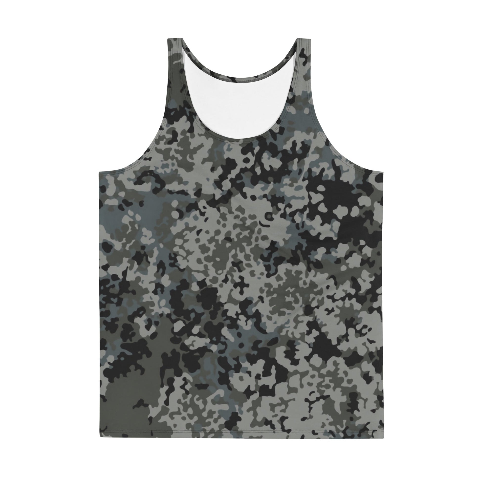 German Flecktarn Urban CAMO Unisex Tank Top - Tops