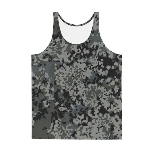 German Flecktarn Urban CAMO Unisex Tank Top - Tops