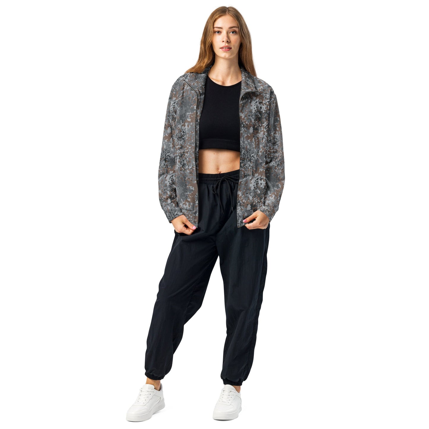 German Flecktarn Urban CAMO Unisex Track Jacket