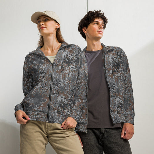 German Flecktarn Urban CAMO Unisex Track Jacket - 2XS