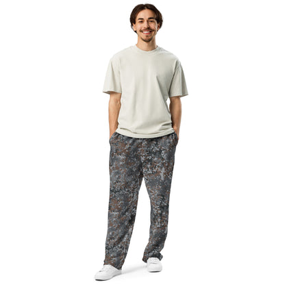 German Flecktarn Urban CAMO Unisex Wide-Leg Joggers