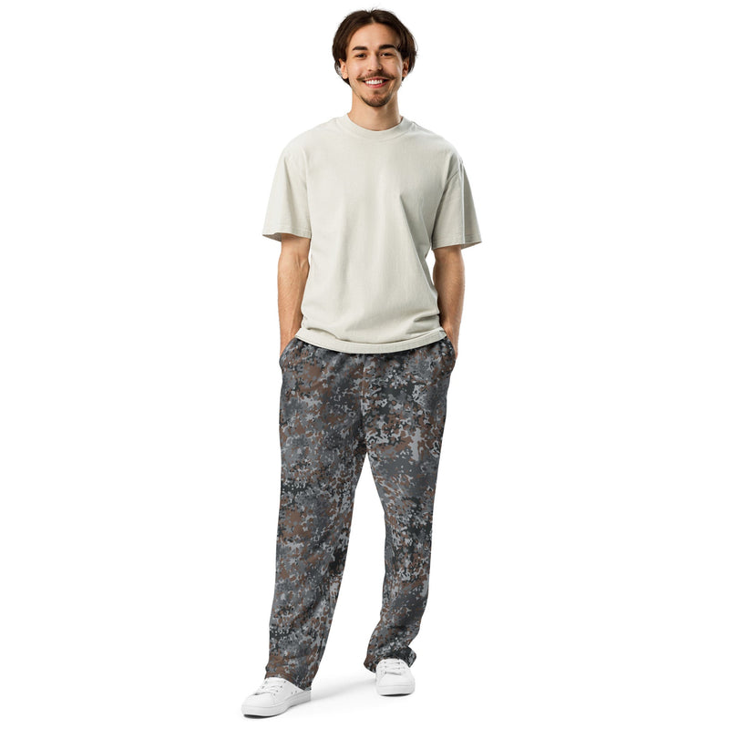 Flecktarn Bundeswehr Urban CAMO Unisex Wide-Leg Joggers
