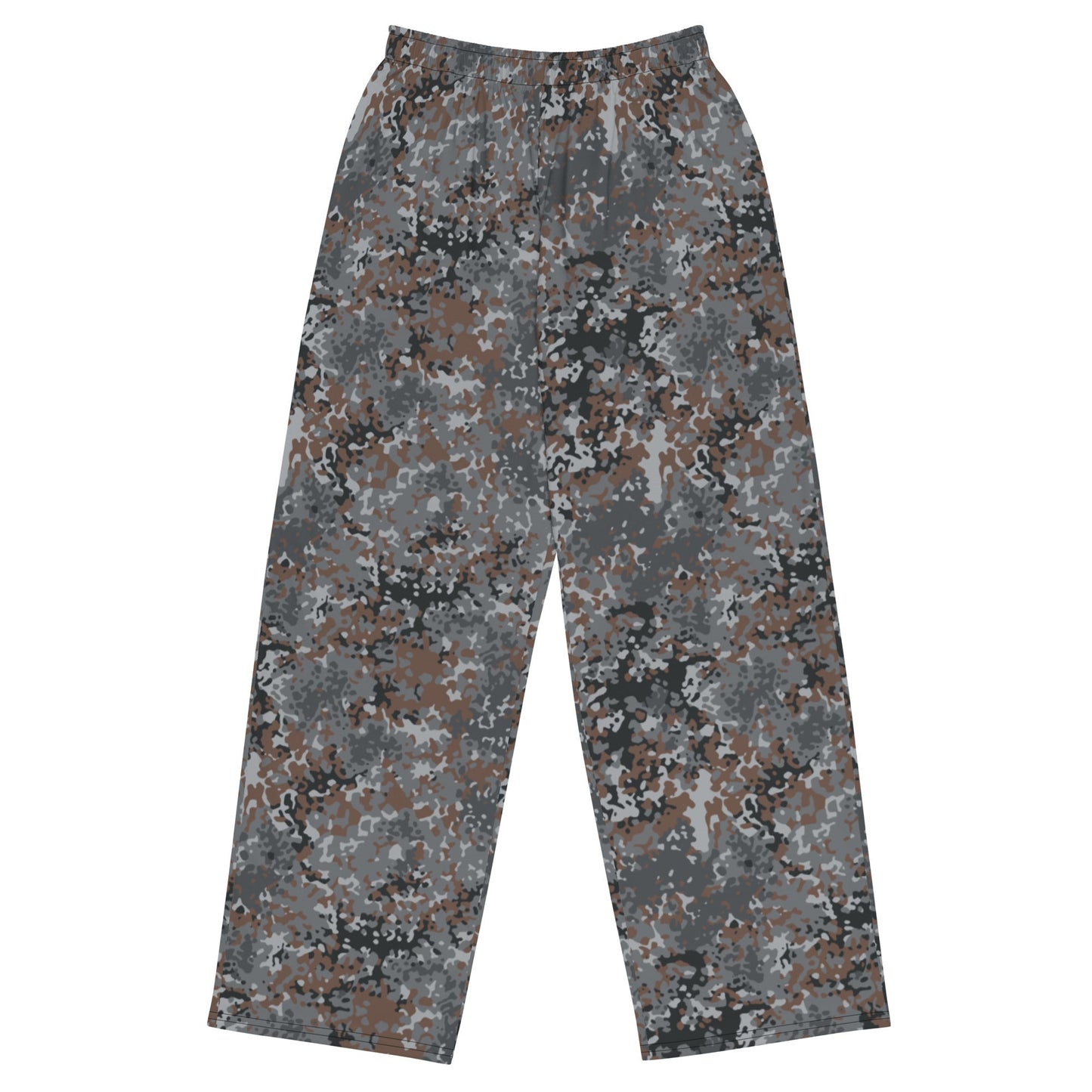 German Flecktarn Urban CAMO Unisex Wide-Leg Leisure Pants - 2XS