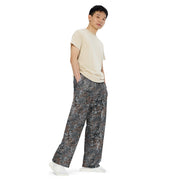 Flecktarn Bundeswehr Urban CAMO Unisex Wide-Leg Leisure Pants