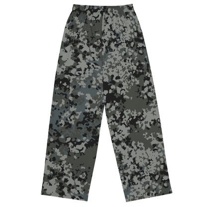 German Flecktarn Urban CAMO unisex wide-leg pants - Wide-leg Pants