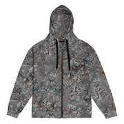 Flecktarn Bundeswehr Urban CAMO Unisex Zip Hoodie - 2XS