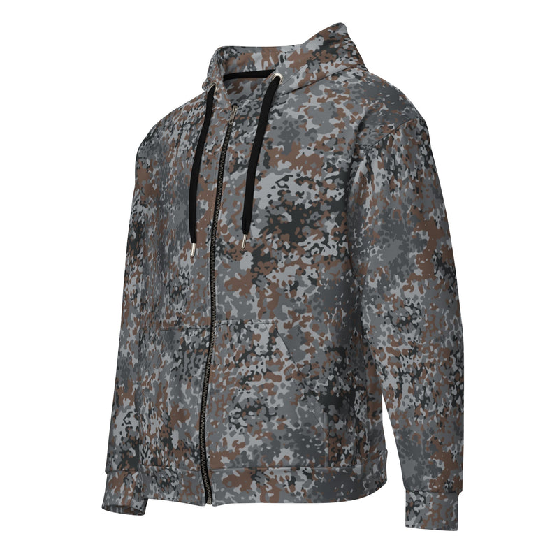 Flecktarn Bundeswehr Urban CAMO Unisex Zip Hoodie