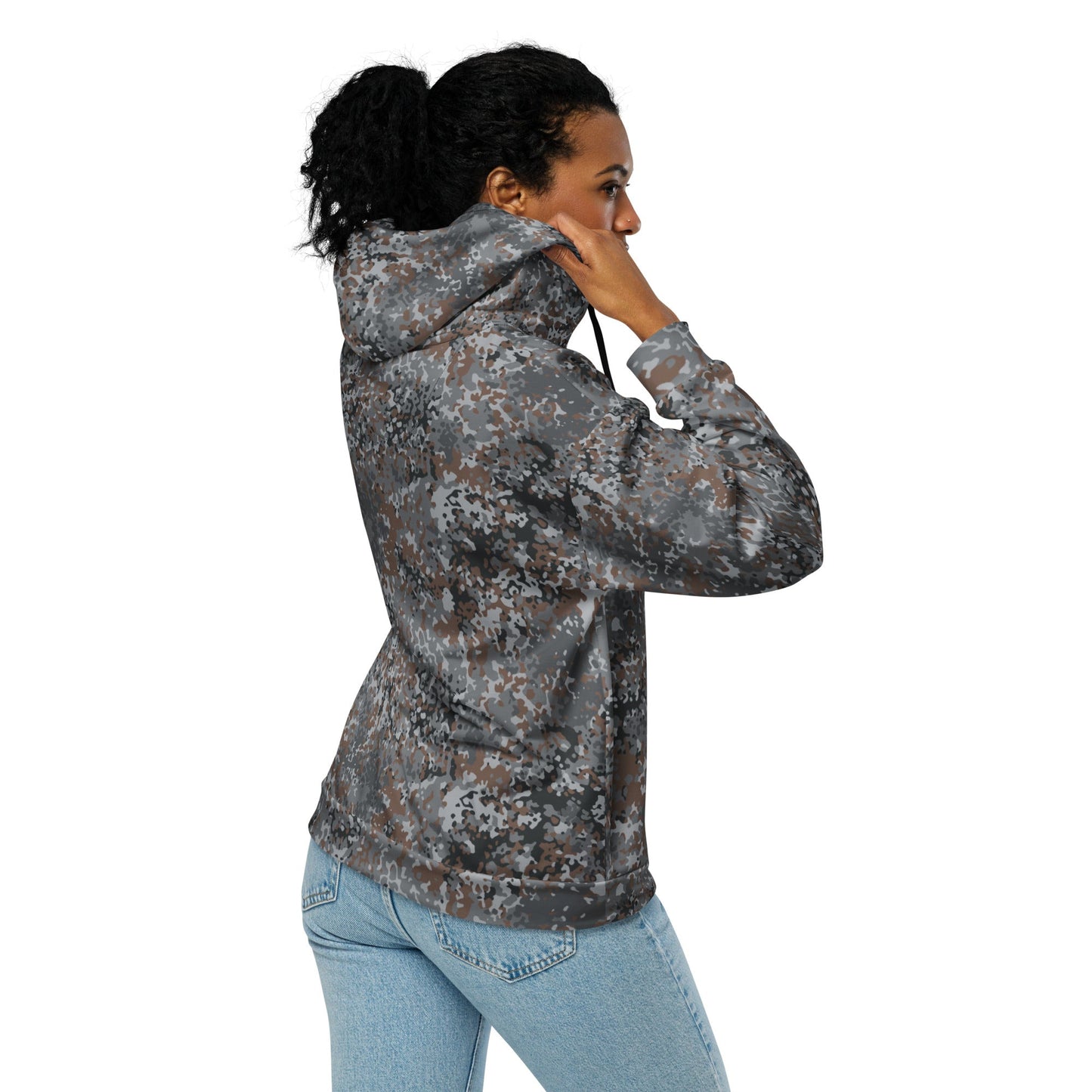 German Flecktarn Urban CAMO Unisex Zip Hoodie