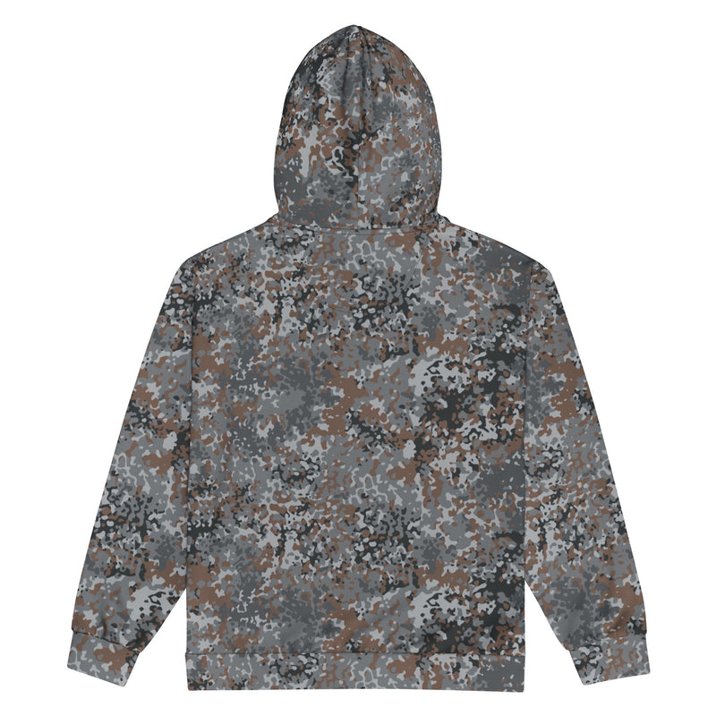 Flecktarn Bundeswehr Urban CAMO Unisex Zip Hoodie