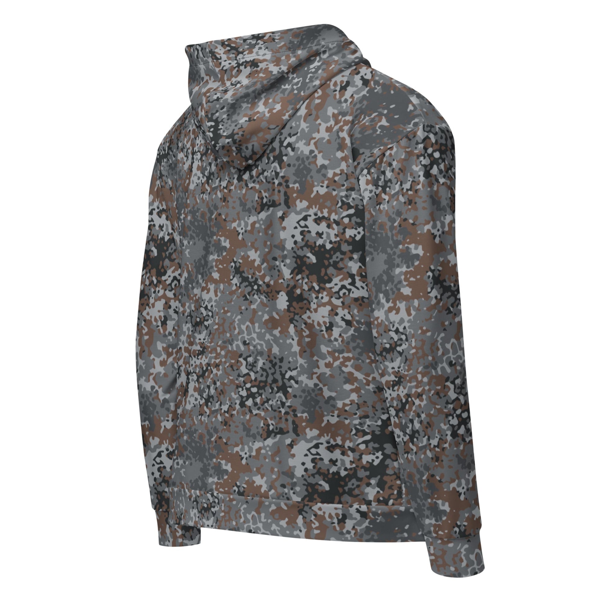 German Flecktarn Urban CAMO Unisex Zip Hoodie