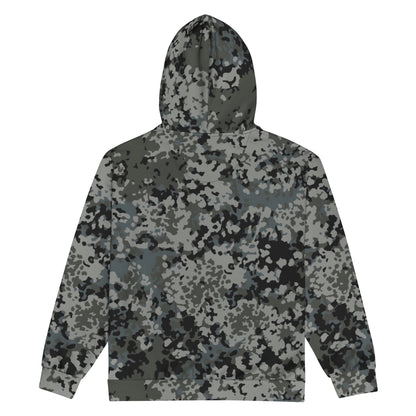 German Flecktarn Urban CAMO Unisex zip hoodie - Zip Hoodies