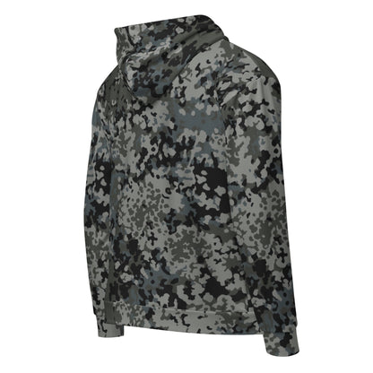 German Flecktarn Urban CAMO Unisex zip hoodie - Zip Hoodies