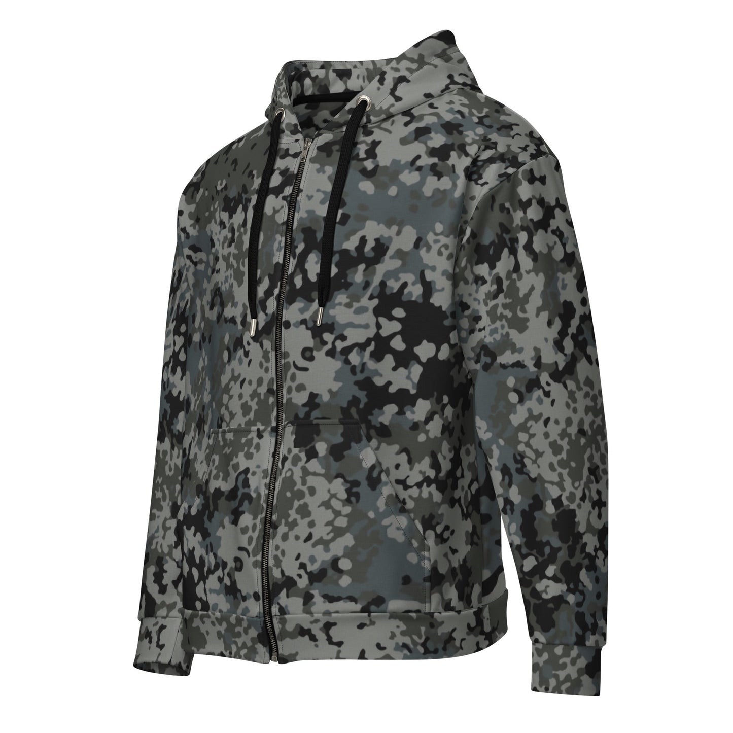 German Flecktarn Urban CAMO Unisex zip hoodie - Zip Hoodies
