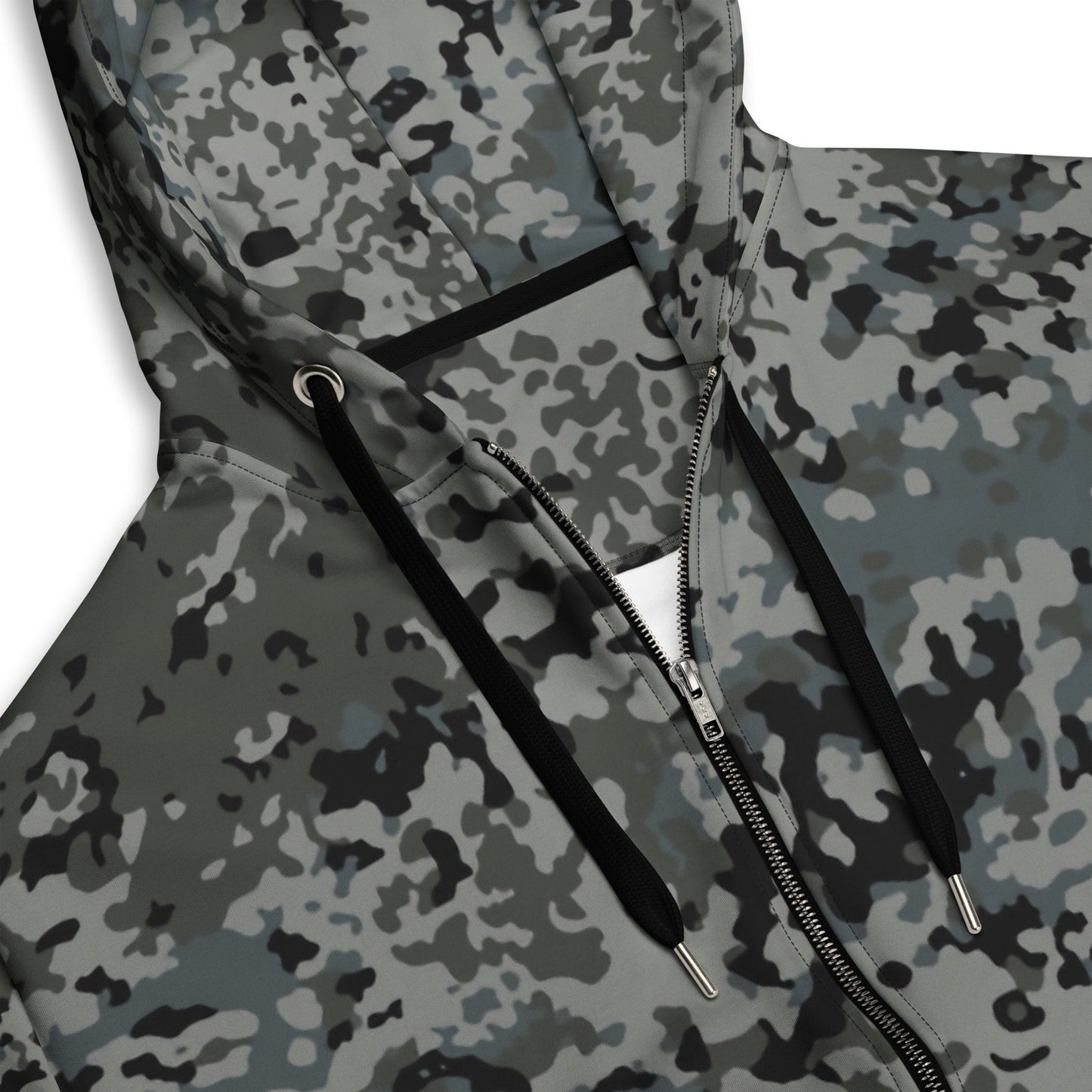 German Flecktarn Urban CAMO Unisex zip hoodie - Zip Hoodies